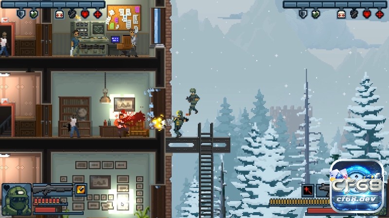 Giải cứu con tin và tiêu diệt địch trong Door Kickers: Action Squad