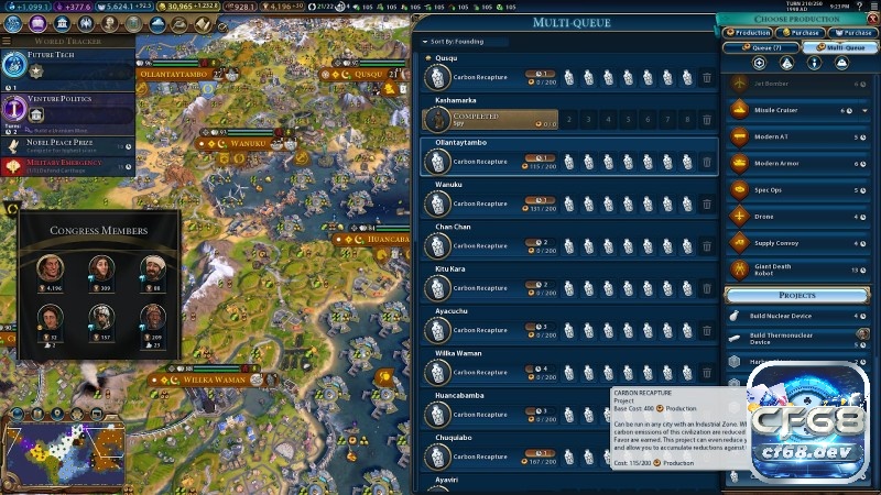 Quản lý tài nguyên thông minh là chìa khóa chiến thắng trong Civilization VI