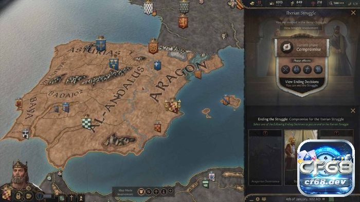 Xây dựng vương triều quyền lực và mở rộng lãnh thổ trong Crusader Kings III