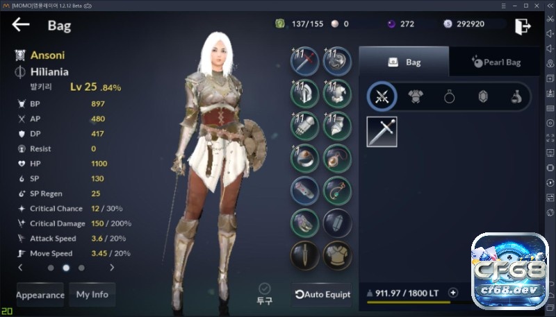 Nhân vật trong Black Desert Mobile