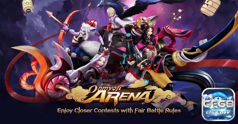 Onmyoji Arena nổi bật với hệ thống nhân vật dựa trên thần thoại Nhật Bản