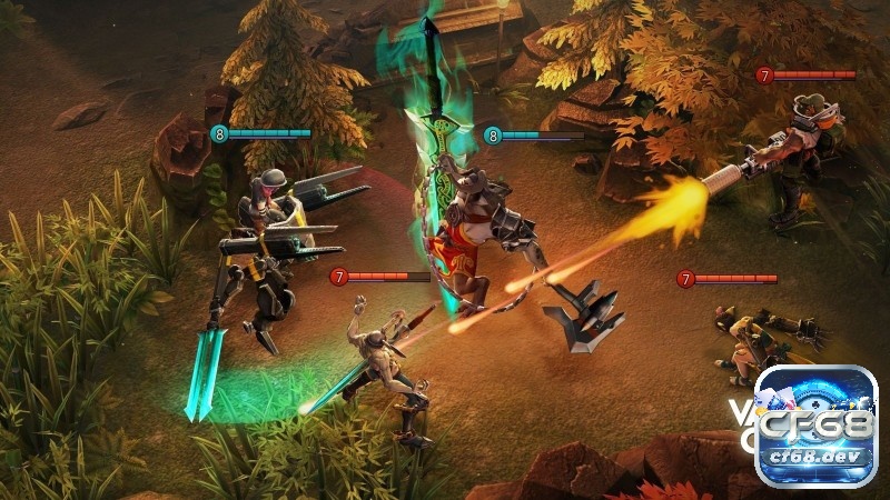 Vainglory được giới game thủ đánh giá cao về đồ họa cùng hiệu ứng hình ảnh cực đẹp mắt