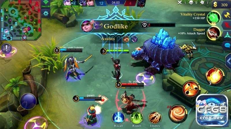 Mobile Legends: Bang Bang với thiết kế đồ họa cực kì sắc nét và chân thật