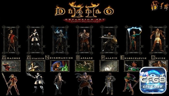 Game thủ được quyền tự do lựa chọn nhân vật và chơi theo phong cách riêng của mình