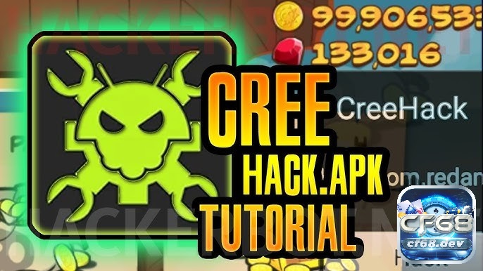 Creehack được thiết kế đơn giản và dễ sử dụng