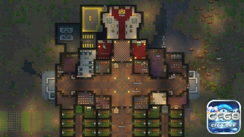 Rimworld là game offline hoàn hảo cho game thủ đam mê chiến thuật và kể chuyện trên máy tính tầm trung.